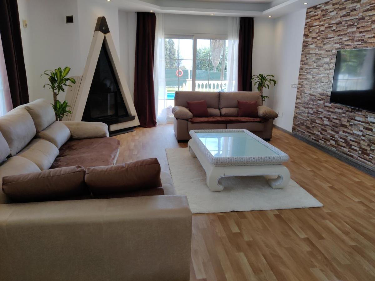 Villa Grande Piscine 5 Min De La Mer Málaga Kültér fotó